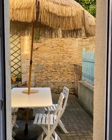 Ferienhaus L Hippocampe Petite Maison Cosie Avec Cour Interieure A 200 Metres De La Normandie Saint-Aubin-Sur-Mer (Calvados)