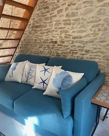 Ferienhaus L Hippocampe Petite Maison Cosie Avec Cour Interieure A 200 Metres De La Normandie *